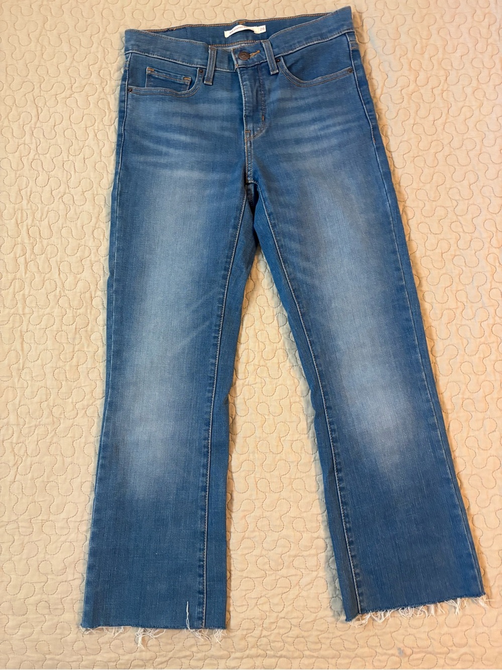 Levi's 315 Shaping Bootcut Women's Light Blue Flared Jeans Size 26